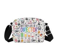 MBMSO Film Director Gifts Stage Manager Gift Stage Director Crossbody Bag Musical Theater Crew Assistant Gift Crossbody Purse, Director Hb-cb, Small Crossbody Sling Bag