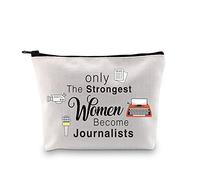MBMSO Journalist Bag for Women Journalist Travel Bag Journalism Gifts only the Strongest Women Become Journalists, Journalist Bag, M, Durable