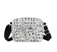 MBMSO PJO Merch Camp Half Blood Crossbody Bag PJ Movie Inspired Gifts for Movie Fans Greek Mythology Gifts PJO Bookish Gifts, Pjo Hb-cb, Small Crossbody Sling Bag