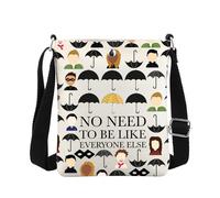 MBMSO TUA TV Show Inspired Gift Klaus Gift Umbrella Crossbody Bag Sparrow Academy Merch Seven Superhero Bag Academy Team Gift, Tua Crossbody