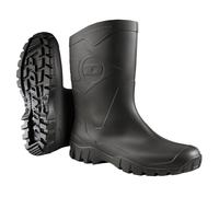 MBN Unisex Waterproof Dunlop Rubber Wellies Festival Wellington Boots Black-Dee UK 12