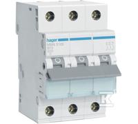 MBN310E 10A 3-Pole B Curve 6kA MCB