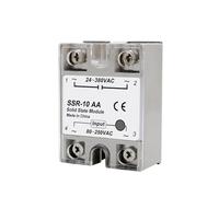 MBPAIHOP 1pcs Solid State Relay Single Phase Non-contact DC To DC AC To AC DC To AC 24-380VAC 10A 25A 40A 50A 60A 80A 100A(50A)