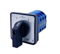 MBPAIHOP 20A Reset Universal Conversion Switch LW26-20/3 Three Section Momentary Dual Power 380V Motor Forward Reverse Cam Switch