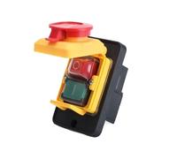MBPAIHOP CK5 AC250V 4-Pin Start Stop No Volt Release Push Button Switch Common