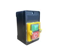 MBPAIHOP KAO-10KH Plastic Push Button Switch 2P Position AC380V 10A Bench Drill Switches With Protective Box