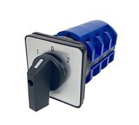 MBPAIHOP LW26-63 Universal Changeover Rotary Cam Switch 690V 63A 3 Poles Manual Control Dual Power Selector LW28 YMW26-63/3(01)