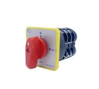 MBPAIHOP LW5-16YH3/3 Manual Transfer Rotary Cam Switch 4 Position Voltage Selector 16A