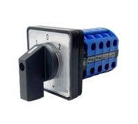 MBPAIHOP Position 20A 4 Poles Electrical Universal Changeover Rotary Cam Switch YMW26 LW26-20/4(OFF-ON)