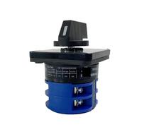 MBPAIHOP Rail Mounted 32A 660V Dual Power Circuit Control Selector LW26-32/2 Two Poles Rotary Cam Switch(012)