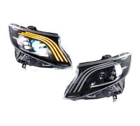 MBPBVRVAF Car Headlamp For Vito For Metris 2016-2023 Sequential Turn Signal LED Projector Front Headlights Pair Auto Lamp Assembly Car Headlight Unit