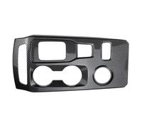 MBPBVRVAF Console Panel Trim for Ranger for Everest 2023 Car ABS Carbon Fiber Color Center Console Gear Shift Panel Cover Interior Decorative Centre Console Panel(Right Drive 2 Pieces)