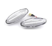 MBPBVRVAF Dynamic Turn Signal For Jaguar For S-Type XK8 XJ X350 Flowing Side Repeater Light LED Dynamic Side Marker Turn Signal Lights Indicator(Dynamic Crystal)