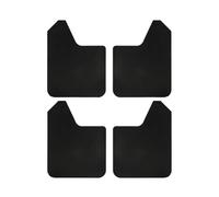 MBPBVRVAF Fender Mudflaps Front And Rear Mudguard Set 4 Pieces Universal Black Mudflaps For Car Pickup SUV Truck Splash Guards