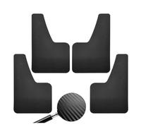 MBPBVRVAF Fender Mudflaps Universal Mud Flaps Splash Guards Carbon Fiber Effect Front Rear Mudguards Mudflaps For Van SUV Pickup For Aster For Legacy Splash Guards(1)