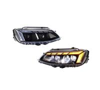 MBPBVRVAF Front Headlight Assembly 2pcs For VW For Jetta 2011-2018 MK6 Car LED Headlights Start-up Animation Sequential Turn Signal Front Lamps Assembly Headlamp Assembly