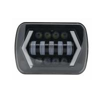 MBPBVRVAF Front Headlight Assembly For Cherokee For XJ Car 7x6 5X7 Waterproof LED Projector Headlight Hi-Lo Beam DRL Accessries Direct Replace Headlamp Assembly(1pcs)