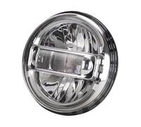 MBPBVRVAF Front Headlight Assembly For Land For Rover For Defender For Hummer 4x4 7 Inch Car LED Headlight H4 Hi-Lo Beam With DRL Front Headlight Headlamp Assembly Headlamp Assembly(1PC Silver)