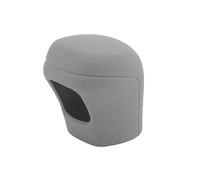 MBPBVRVAF Gear Shift Knob 1PC for Camry Car Gear Lever Cover Shift Car Manual Gear Round Silicone Automatic Gear Grip Knobs Interior Decoration Shifter Lever Stick(Grey)