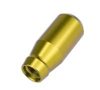 MBPBVRVAF Gear Shift Knob 78mm Gear Shift Knobs Universal Aluminum Alloy Weighted Shifter Knobs Metal Gear Lever Stick Handle Fit Most Automatic Vehicle Shifter Lever Stick(78mm Golden)
