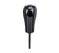 MBPBVRVAF Gear Shift Knob for E39 E46 E53 E60 E61 E63 E64 E81 E82 E87 ABS Automatic Car Gear Shift Knob Car Styling Shifter Lever Stick(Black-Short)