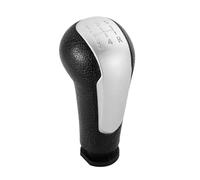 MBPBVRVAF Gear Shift Knob for Holden for Barina for Spark M300 2011-2015 Car 5 Speed Manual Gear Shift Knob Leather Boot Cover Shifter Lever Stick(Sliver Knob)