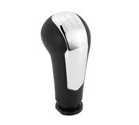 MBPBVRVAF Gear Shift Knob for Holden for Barina for Spark M300 2011-2015 Car 5 Speed Manual Gear Shift Knob Leather Boot Cover Shifter Lever Stick(Chrome Knob)