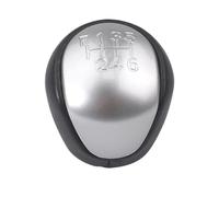 MBPBVRVAF Gear Shift Knob for Hyundai for Elantra for I30 2008-2012 Car 5/6 Speed Shift Gear Knob Manual MT Shifter Lever Head Handball Shifter Lever Stick(Silver 6 Speed)