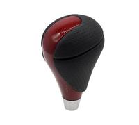 MBPBVRVAF Gear Shift Knob for Lexus RX350 RX450h IS250 IS350 ES300 1998-2015 Car Auto Gear Shift Leather Knob Car Accessories Shifter Lever Stick(Red with Hole)
