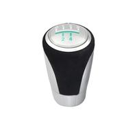 MBPBVRVAF Gear Shift Knob for Series 3 E46 E90 E91 E92 E93 E39 E60 Silver Car 5/6 Speed Gear Shift Knob Accessories Shifter Lever Stick(5 Speed)