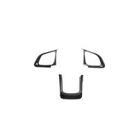 MBPBVRVAF Gear Shift Panel Cover Car Interior Mouldings Gear Shift Panel Center Console Decoration for Land for Rover for Evoque 2012-2018 Air Outlet Trim(Steering Wheel)
