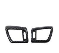 MBPBVRVAF Gear Shift Panel Cover for X-Trail T32 for Qashqai J11 2014-2018 1pcs Car Center Console Panel Strip Cover Trim ABS Accessories Air Outlet Trim(Left and Right)