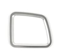 MBPBVRVAF Gear Shift Panel Cover for X5 F15 for X6 F16 2015-2018 Car Center Console Gear Shift Knob Stowing Tidying Storage Box Frame Gearshift Trim Air Outlet Trim(Silver Black)