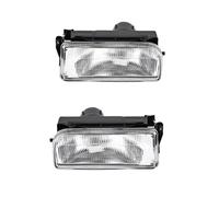MBPBVRVAF Headlamp For 3 Series E36 318 320 323 325 328i 1992-1998 Front Bumper Fog Light Assemblies H1 Base Fog Lamp Replacement Case Without Bulbs Car Headlight Unit(C)