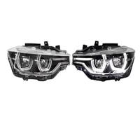 MBPBVRVAF Headlamp For 3 Series F30 2012 2013 2014 2015 2016 2017 2018 2019 DRL LED Projector Headlight Complete Car Front Light Assembly Car Headlight Unit(For Original Halogen)