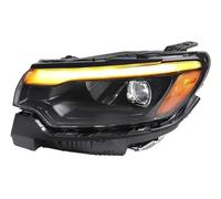 MBPBVRVAF Headlamp For Compass 2022 2023 2024 2025 Left Right Full LED Headlamp Projector Lens Integrated DRL Front Light Assembly Car Headlight Unit