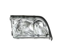 MBPBVRVAF Headlamp For S-Class W140 1991-1998 Automotive Front Bumper Halogen Head Lamp DRL Driving Turn Signal Integrated Light Car Headlight Unit(Only Right)