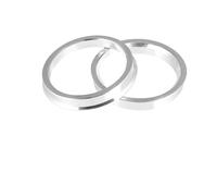 MBPBVRVAF Hubcentric Wheel Spacers 2pcs OD 60.1 73.1 72.6mm To ID 57.1 56.1 64.1mm Car Hub Centric Rings Wheel Bore Center Spacer Wheel Rims Spacers(73.1-56.1)