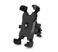 MBPBVRVAF Phone Holder Stand Bicycle Mobile Phone Holder Stand Universal Scooter Motorcycle Rearview Mirror Cellphone Mount Support Navigation Bracket(Black-Handlebar)