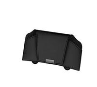 MBPBVRVAF Sun Visor Sunglasses Holder Universal Leather Car Eyeglass Cases Automatic Sunshades Frames Sunglasses Holders Card/Sticker Organizers Glasses Holder(1pc black)