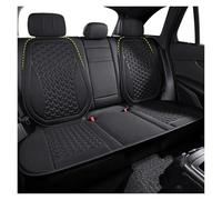MBPBVRVAF Universal Car Seat Cover Summer Breathable Ice Silk Car Seat Cushion Convex Design Auto Seat Protector Pads Chair Mat Seat Protectors(Black Rear Set)