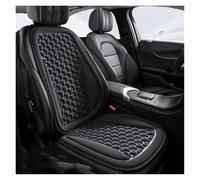 MBPBVRVAF Universal Car Seat Cover Summer Breathable Ice Silk Car Seat Cushion Convex Design Auto Seat Protector Pads Chair Mat Seat Protectors(Black Front SetX1)
