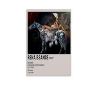 MBRAIKEG Beyoncé RenaissanceAlbum Song Poster Music Artist Album Canvas Decorative Wall Art Wall DecorationUnframe-style-4308x12inch(20x30cm)