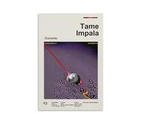 MBRAIKEG Tame Impala CurrentsAlbum Song Poster Music Artist Album Canvas Decorative Wall Art Wall DecorationUnframe-style-2012x18inch(30x45cm)