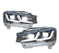 MBROS 2pc For X3 F25 2011 2012 2013 2014 2015 2016 2017 Car LED Headlight Front DRL Turn Signal Light Assembly Accessories Front Headlights(2011-2013)