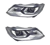 MBROS 2pcs A Set For Tiguan 2013 2014 2015 2016 2017 Car Headlight Replacement Front Bumper Headlamp Assembly Front Headlights
