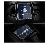 MBROS Navigation Film 2 PCS For XC60 For XC90 XC40 For V90 For V60 2016-2021 Car Tempered Glass GPS Navigation Rear Seat AC Screen Protector Touchscreen Protective Film(116x42mm and gps)