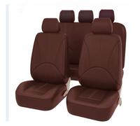 MBROS Seat Covers 2 Seat Or 5 Seat For Hyundai For Santa For Fe For Verna For I30 For Ix35 Universal Car Seat Cover Full Surround(5pcs-coffee)