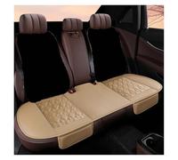 MBROS Seat Covers For 3 Series E46 E90 E93 F30 F31 F34 F35 G20 G21 G28 Universal Car Seat Cover Cushion Car PU Leather Accessories(Beige Backseat 1 PCS)