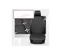MBROS Seat Covers Universal Car Seat Cover Seat Back Soft Cushion Minimalism Seat Cushion Chair Carpet Pad Pu Leather Accessories(Style 2 White)